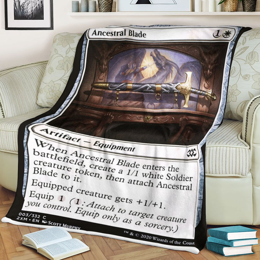 Game Mtg Ancestral Blade Blanket Game Mtg Ancestral Blade Blanket