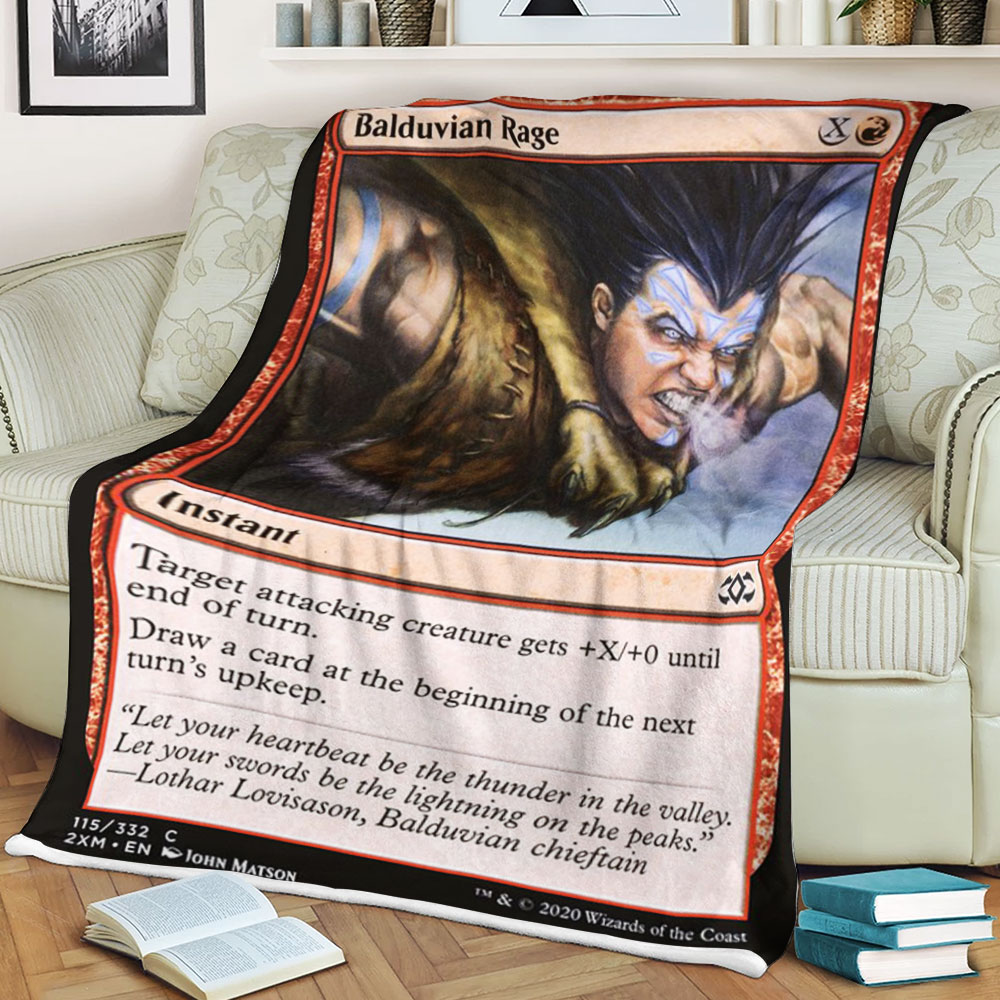 Game Mtg Balduvian Rage Blanket Game Mtg Balduvian Rage Blanket