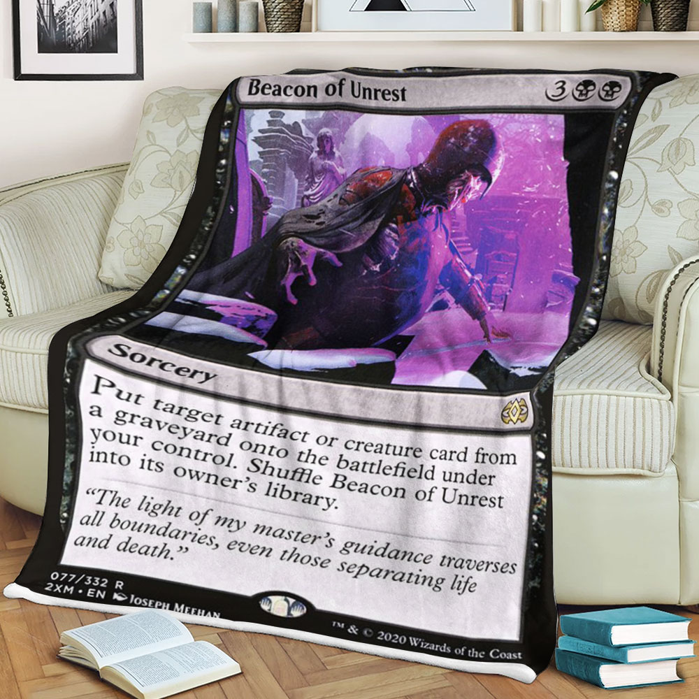 Game Mtg Beacon Of Unrest Blanket Game Mtg Beacon Of Unrest Blanket
