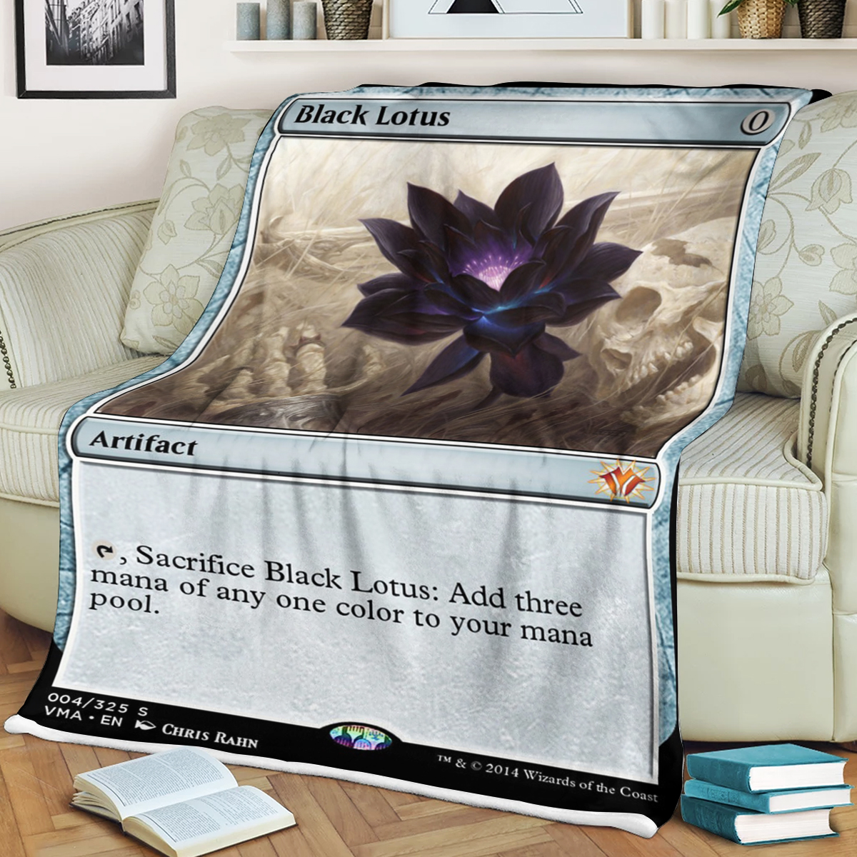 Game Mtg Black Lotus Blanket Game Mtg Black Lotus Blanket