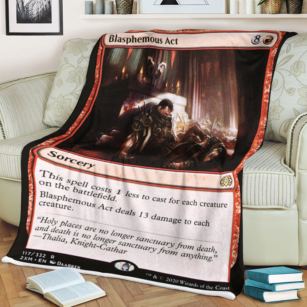 Game Mtg Blasphemous Act Blanket Game Mtg Blasphemous Act Blanket