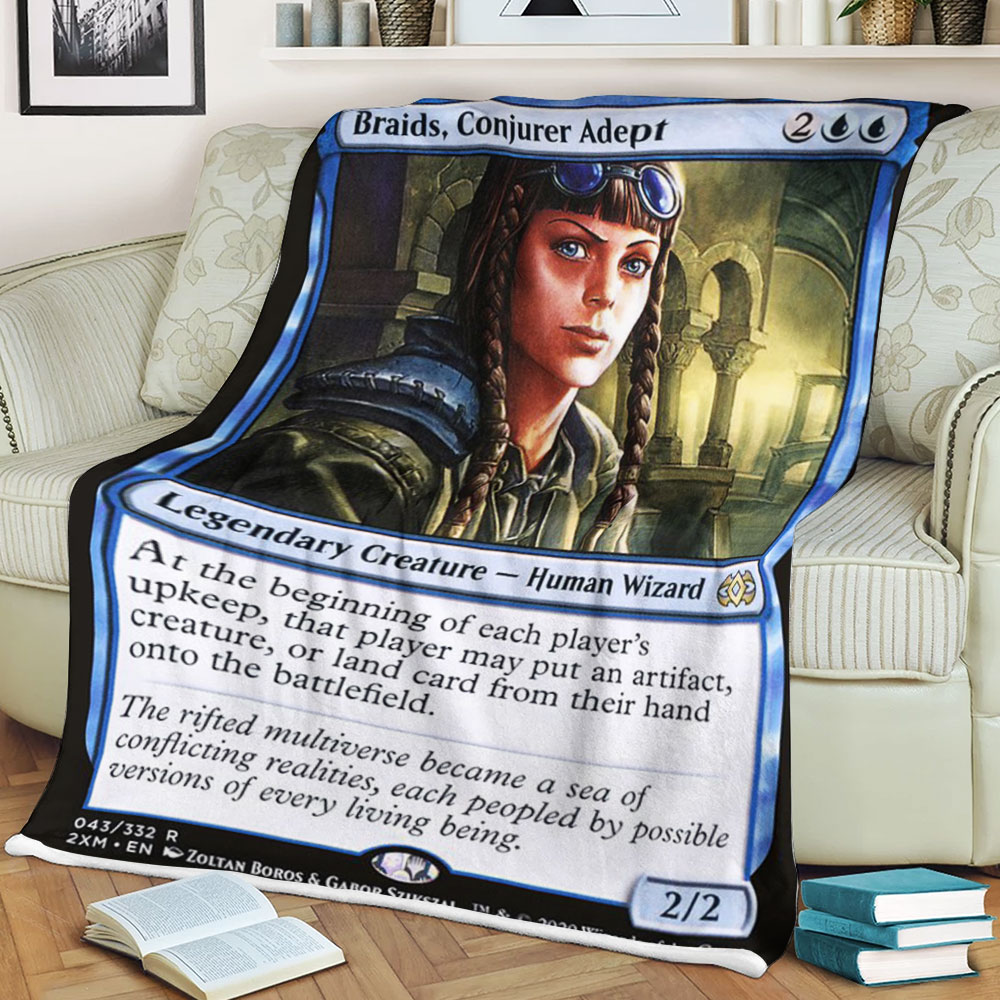 Game Mtg Braids Conjurer Adept Blanket Game Mtg Braids Conjurer Adept Blanket