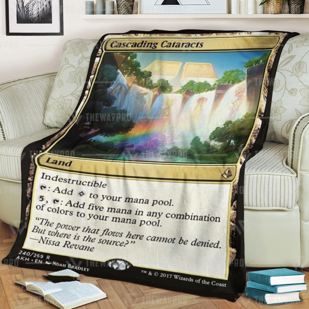 Game Mtg Cascading Cataracts Custom Soft Blanket 2 Game Mtg Cascading Cataracts Custom Soft Blanket 2