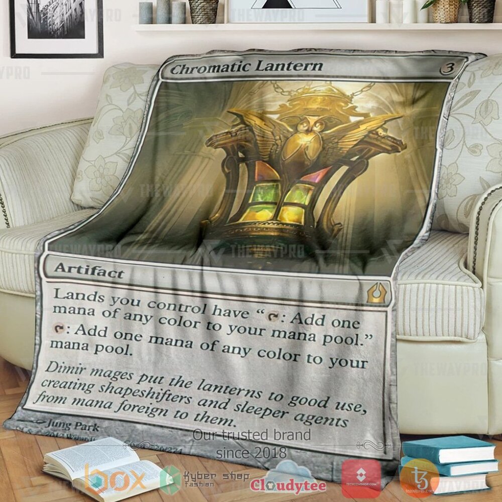 Game Mtg Chromatic Latern Custom Soft Blanket Game Mtg Chromatic Latern Custom Soft Blanket