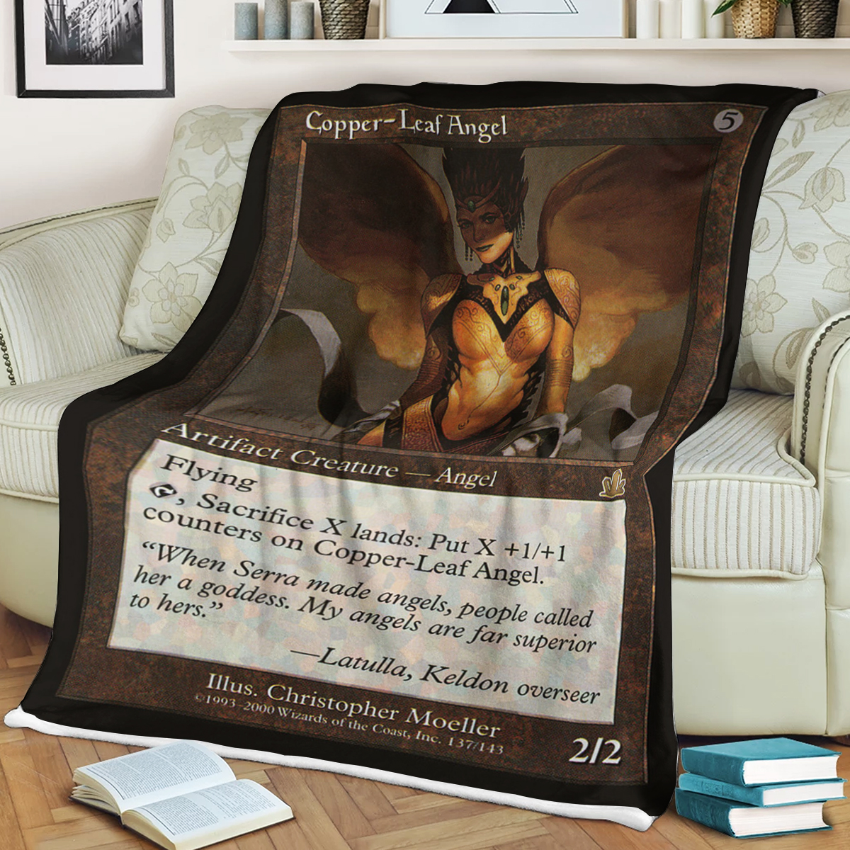 Game Mtg Copperleaf Angel Blanket Game Mtg Copperleaf Angel Blanket