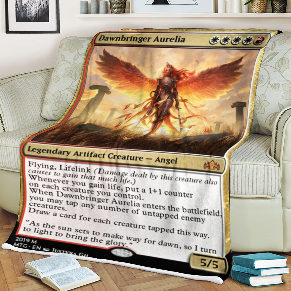 Game Mtg Dawnbringer Aurelia Blanket Game Mtg Dawnbringer Aurelia Blanket