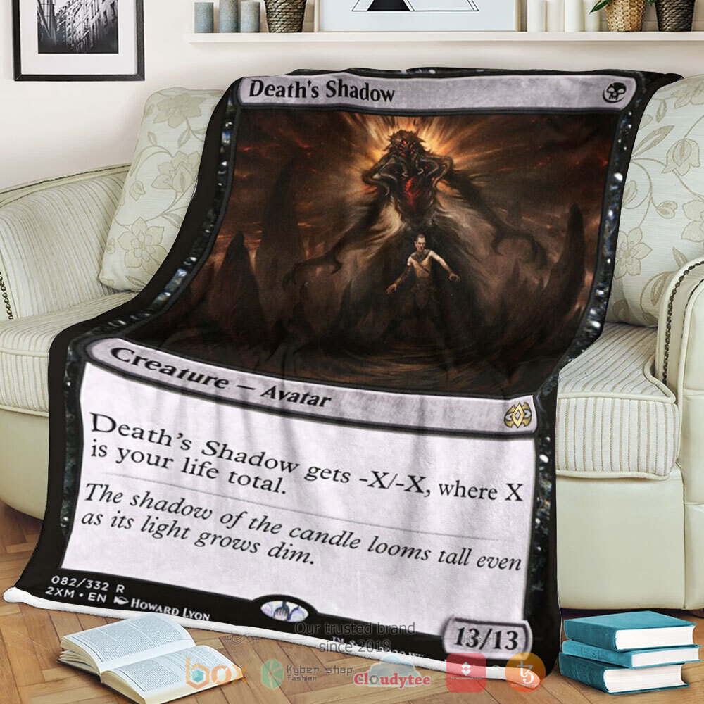 Game Mtg Death S Shadow Sherpa Blanket Game Mtg Death S Shadow Sherpa Blanket