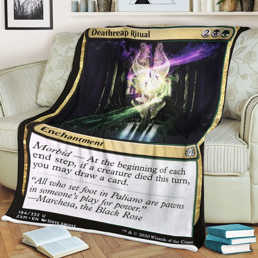 Game Mtg Deathreap Ritual Blanket Game Mtg Deathreap Ritual Blanket