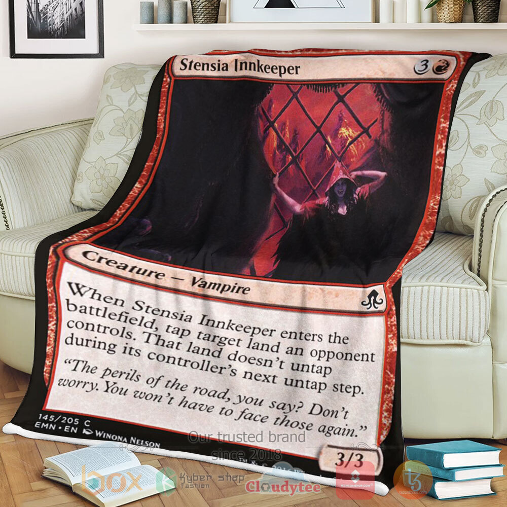 Game Mtg Emn 145 Stensia Innkeeper Sherpa Blanket Game Mtg Emn 145 Stensia Innkeeper Sherpa Blanket