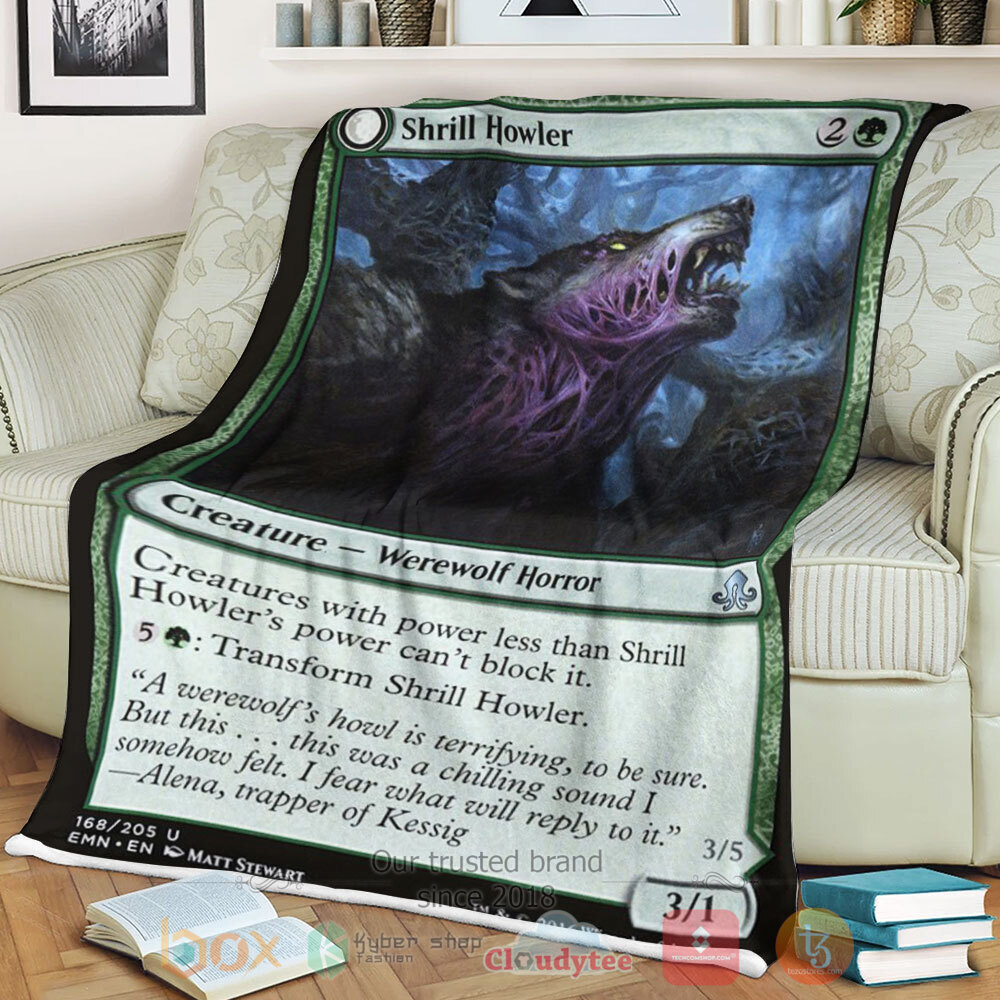 Game Mtg Emn 168 Shrill Howler Sherpa Blanket Game Mtg Emn 168 Shrill Howler Sherpa Blanket