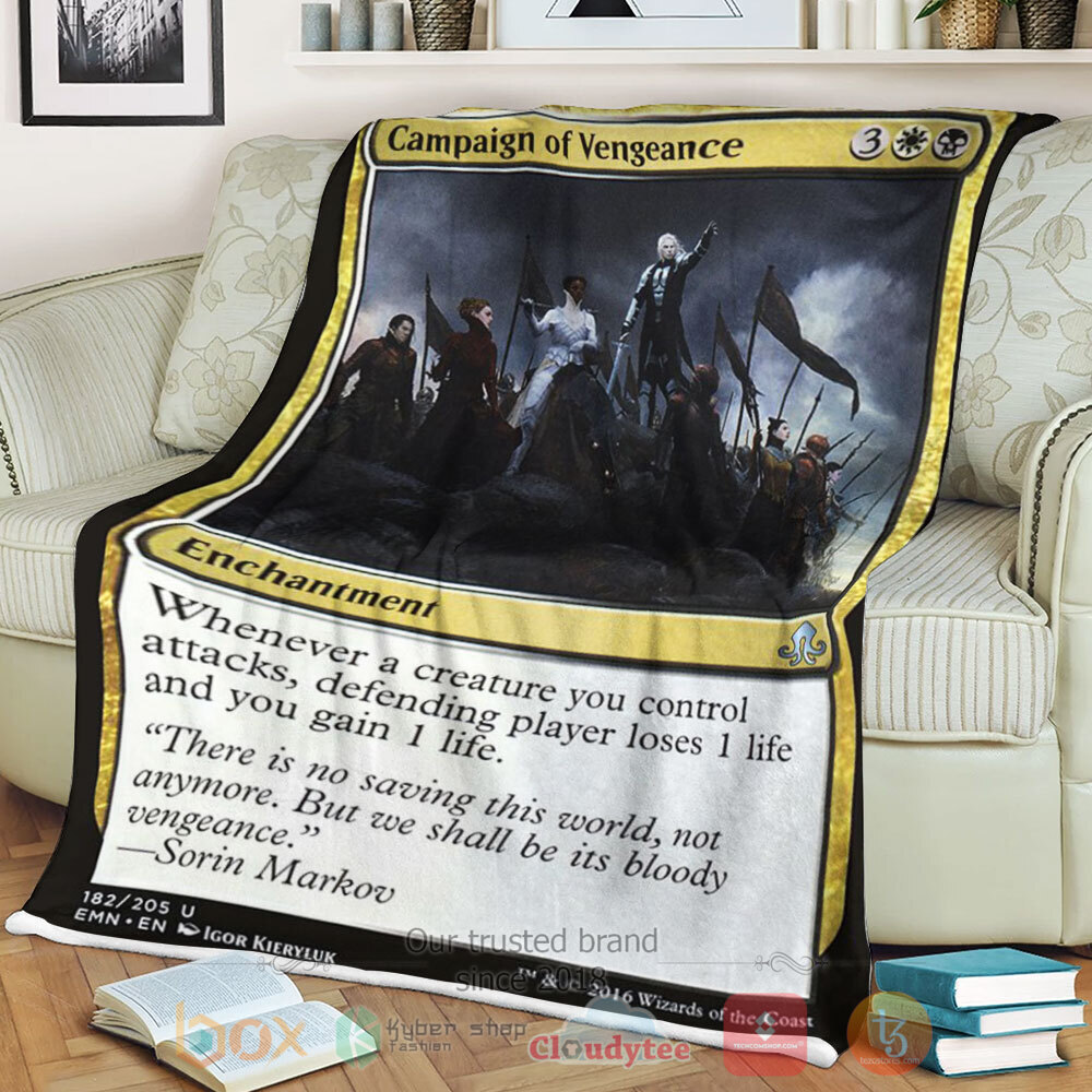 Game Mtg Emn 182 Campaign Of Vengeance Sherpa Blanket Game Mtg Emn 182 Campaign Of Vengeance Sherpa Blanket