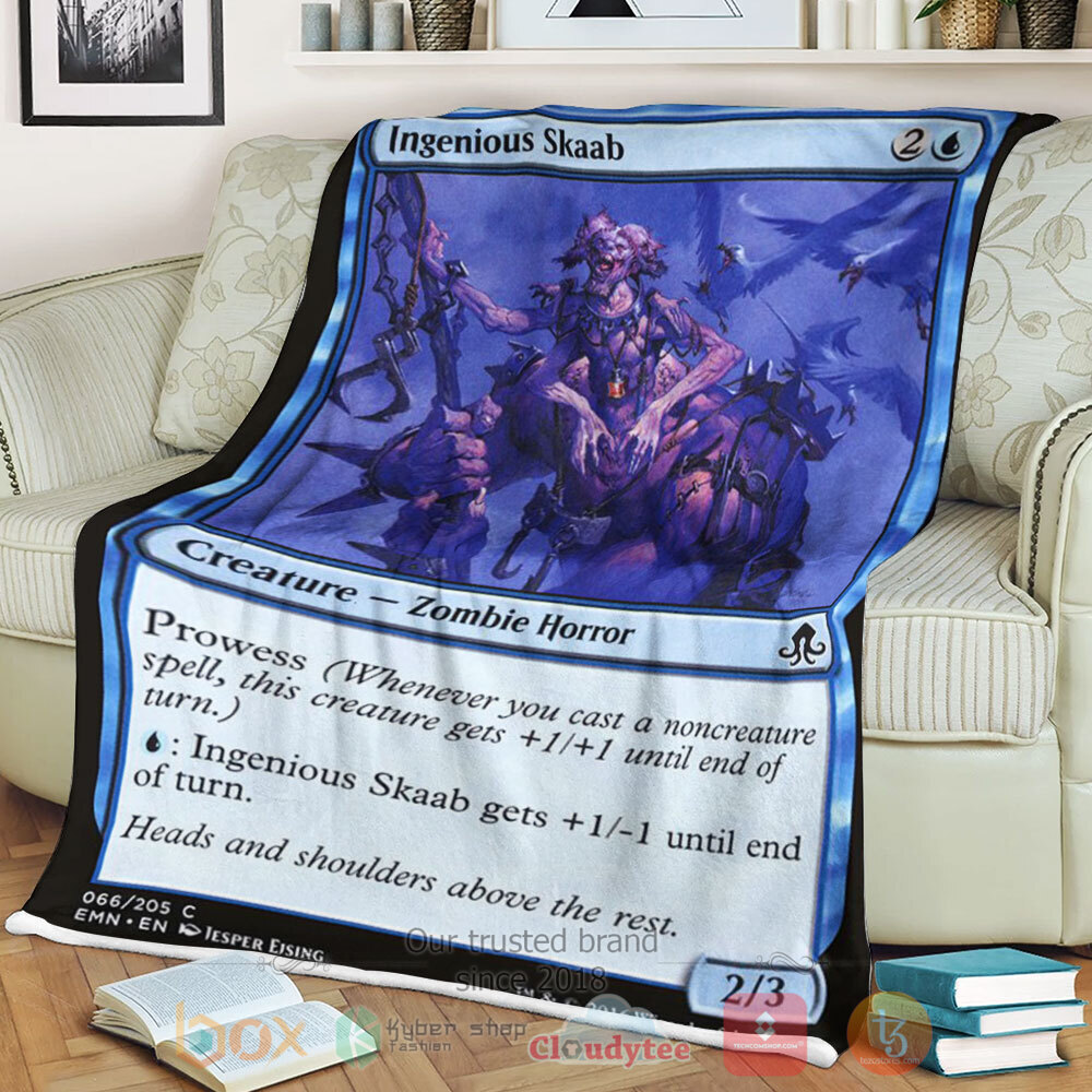 Game Mtg Emn 66 Ingenious Skaab Sherpa Blanket Game Mtg Emn 66 Ingenious Skaab Sherpa Blanket