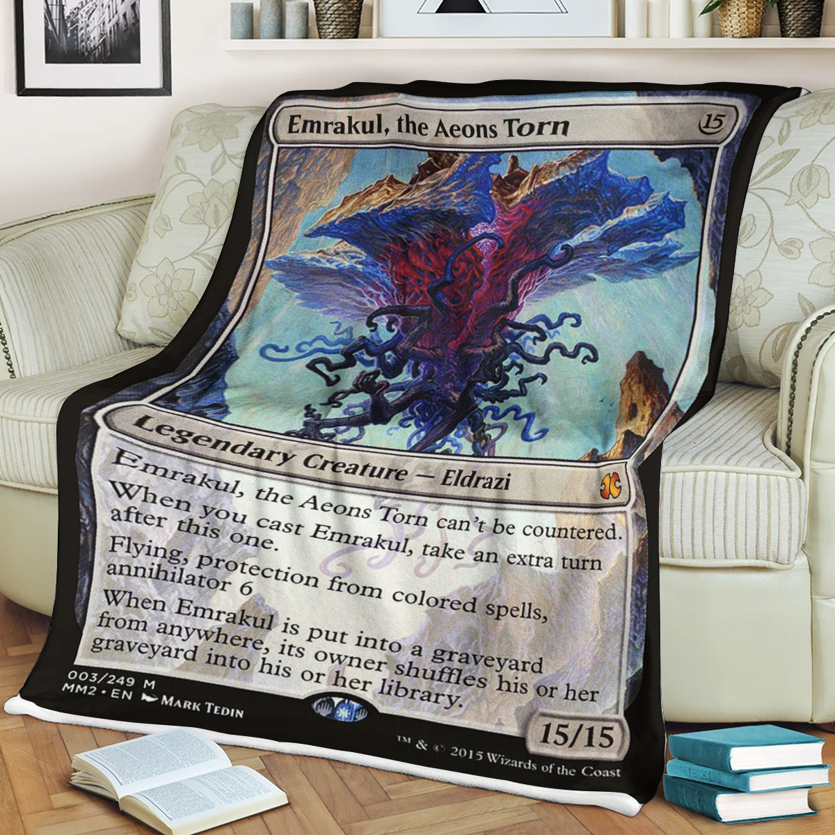 Game Mtg Emrakul The Aeons Torn Soft Blanket Game Mtg Emrakul The Aeons Torn Soft Blanket