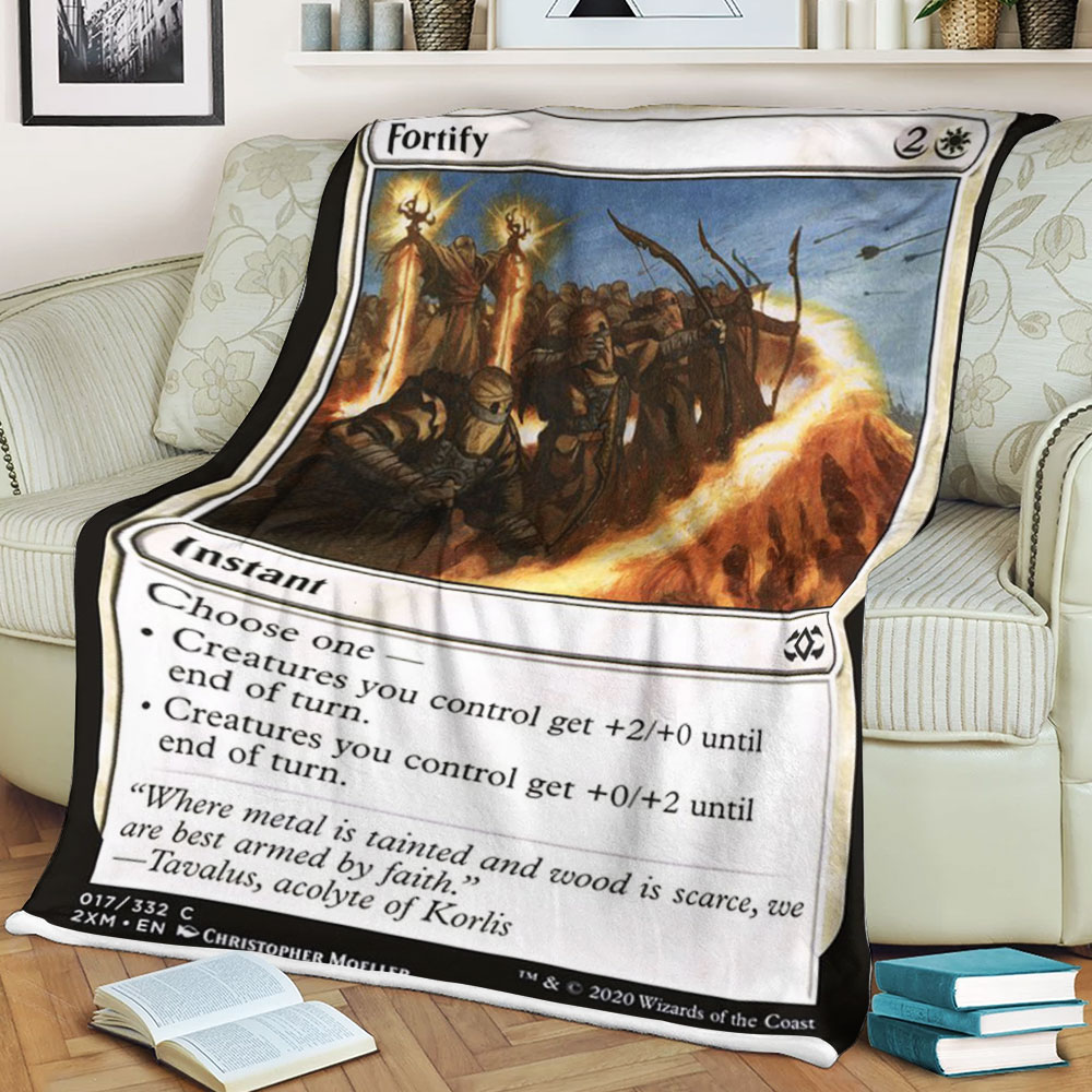 Game Mtg Fortify Blanket Game Mtg Fortify Blanket