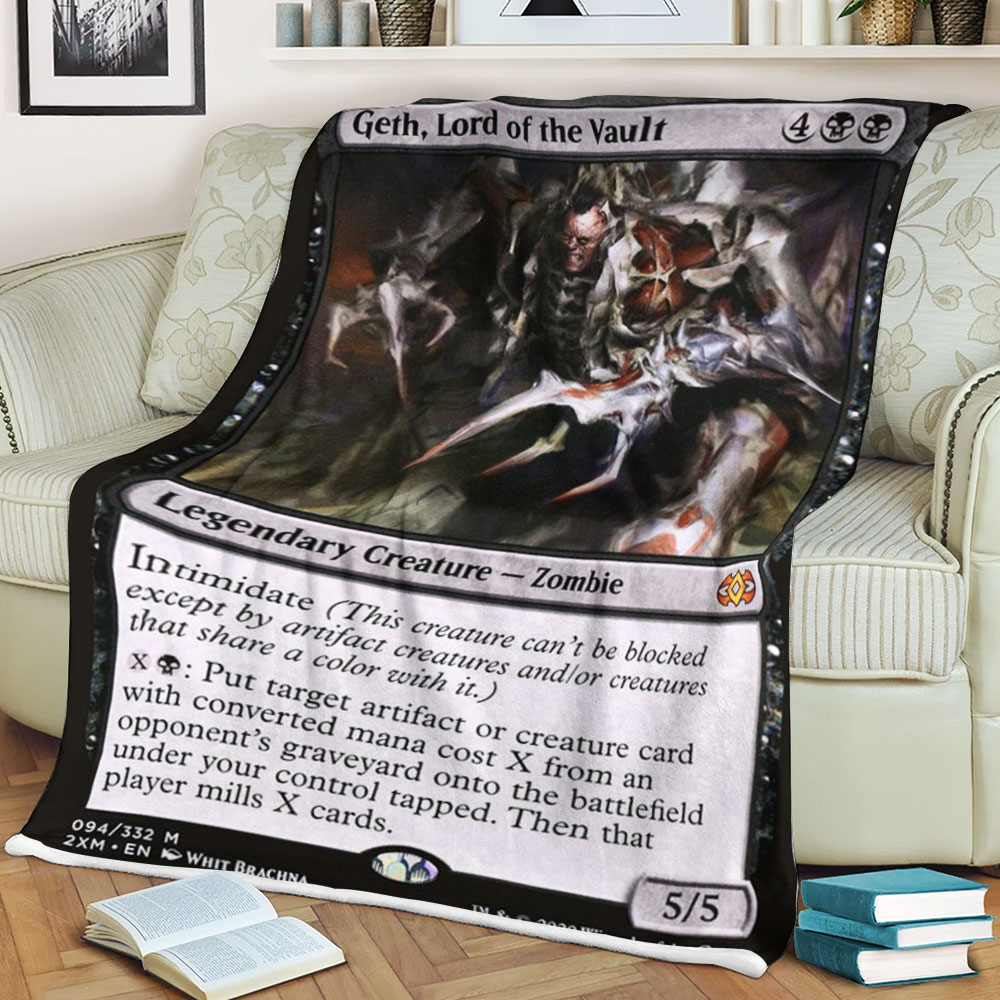 Game Mtg Geth Lord Of The Vault Blanket Game Mtg Geth Lord Of The Vault Blanket