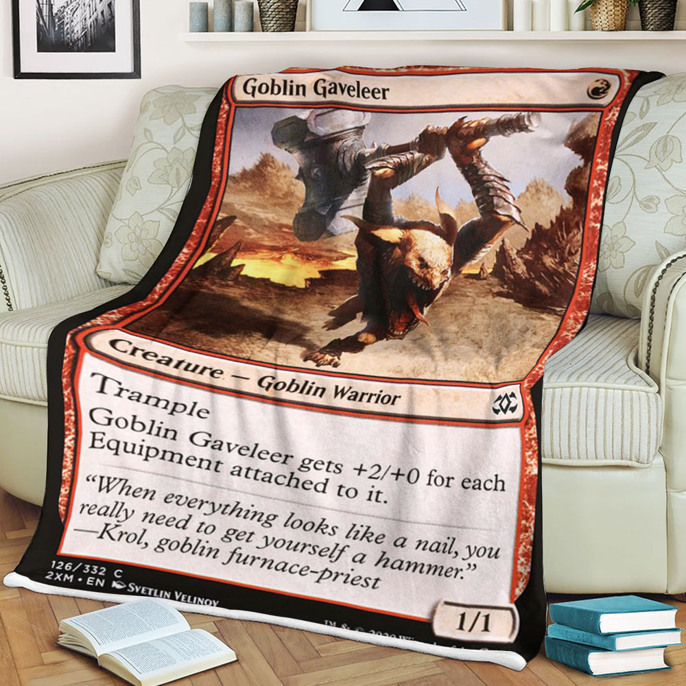 Game Mtg Goblin Gaveleer Blanket Game Mtg Goblin Gaveleer Blanket