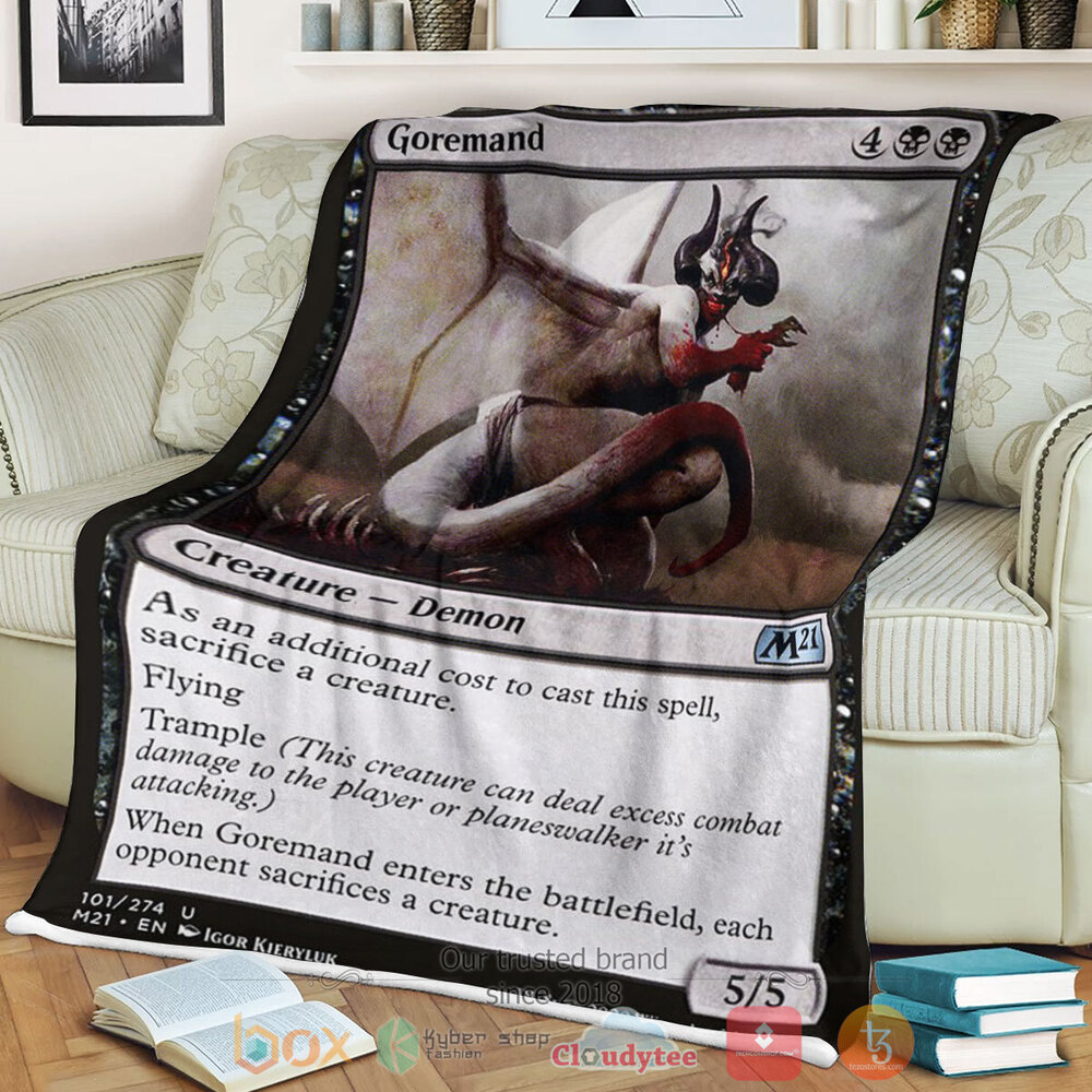Game Mtg Goremand Fleece Blanket Game Mtg Goremand Fleece Blanket