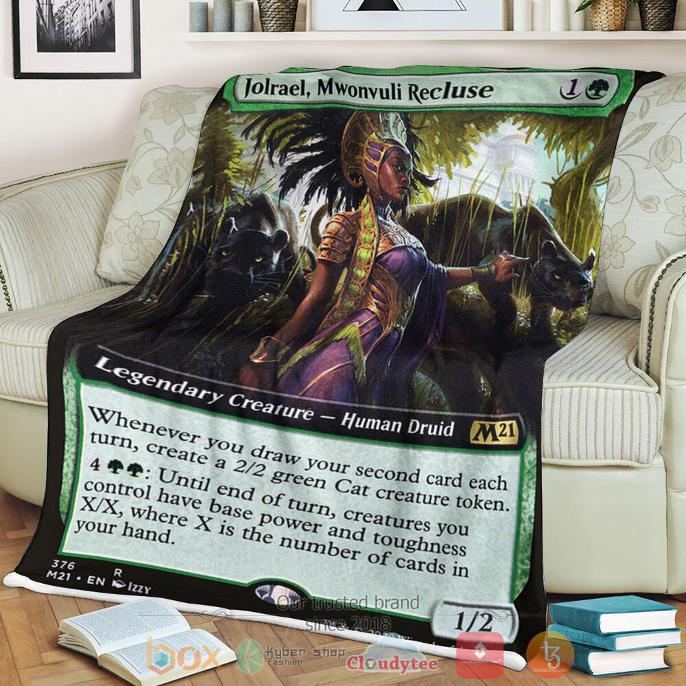 Game Mtg Jolrael Mwonvuli Recluse Fleece Blanket Game Mtg Jolrael Mwonvuli Recluse Fleece Blanket