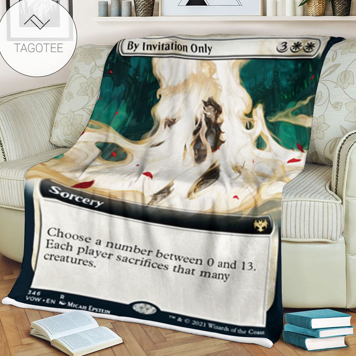 Game Mtg Magic The Gathering By Invitation Only Fleece Blanket Game Mtg Magic The Gathering By Invitation Only Fleece Blanket