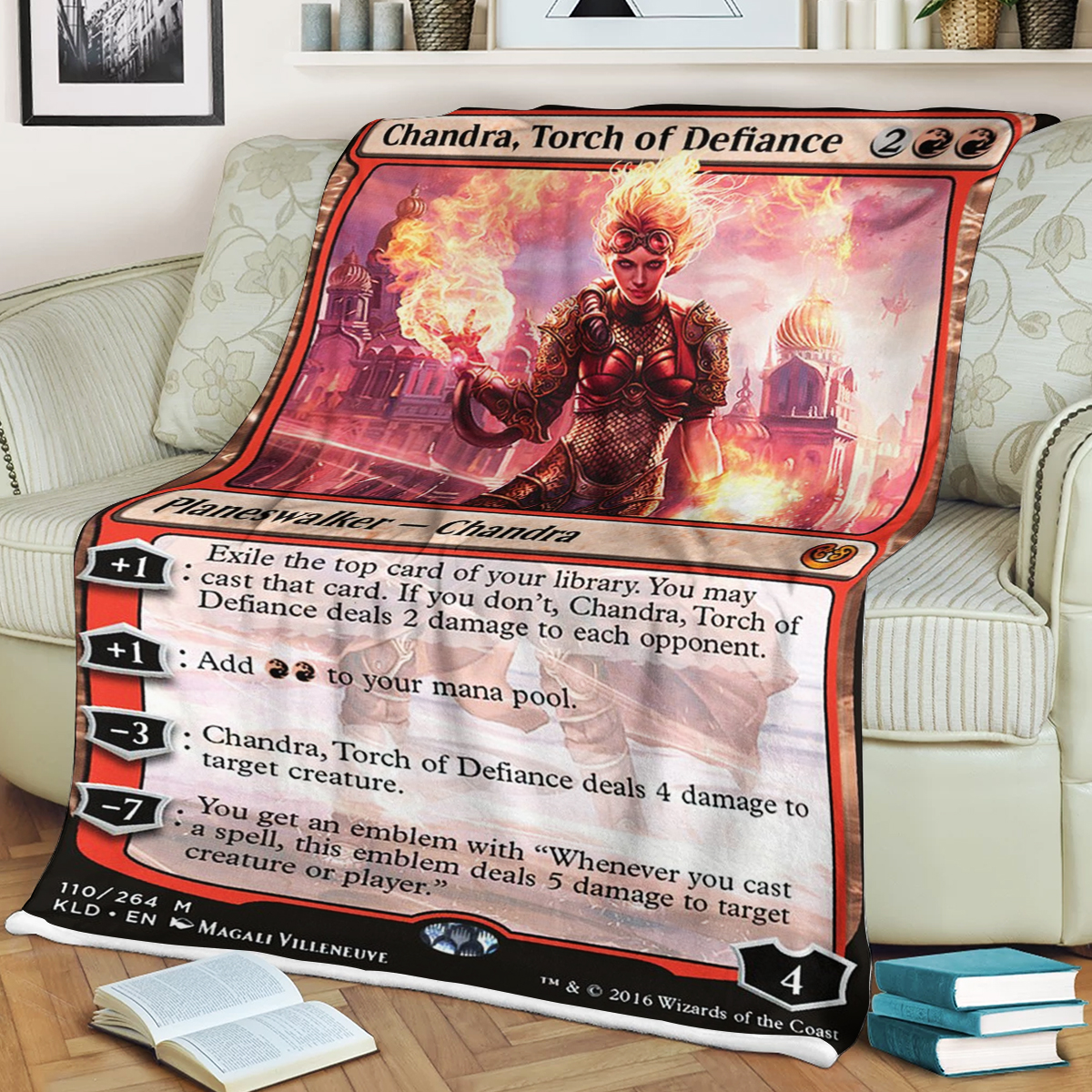 Game Mtg Magic The Gathering Chandra Torch Of Defiance Blanket 2 Game Mtg Magic The Gathering Chandra Torch Of Defiance Blanket 2