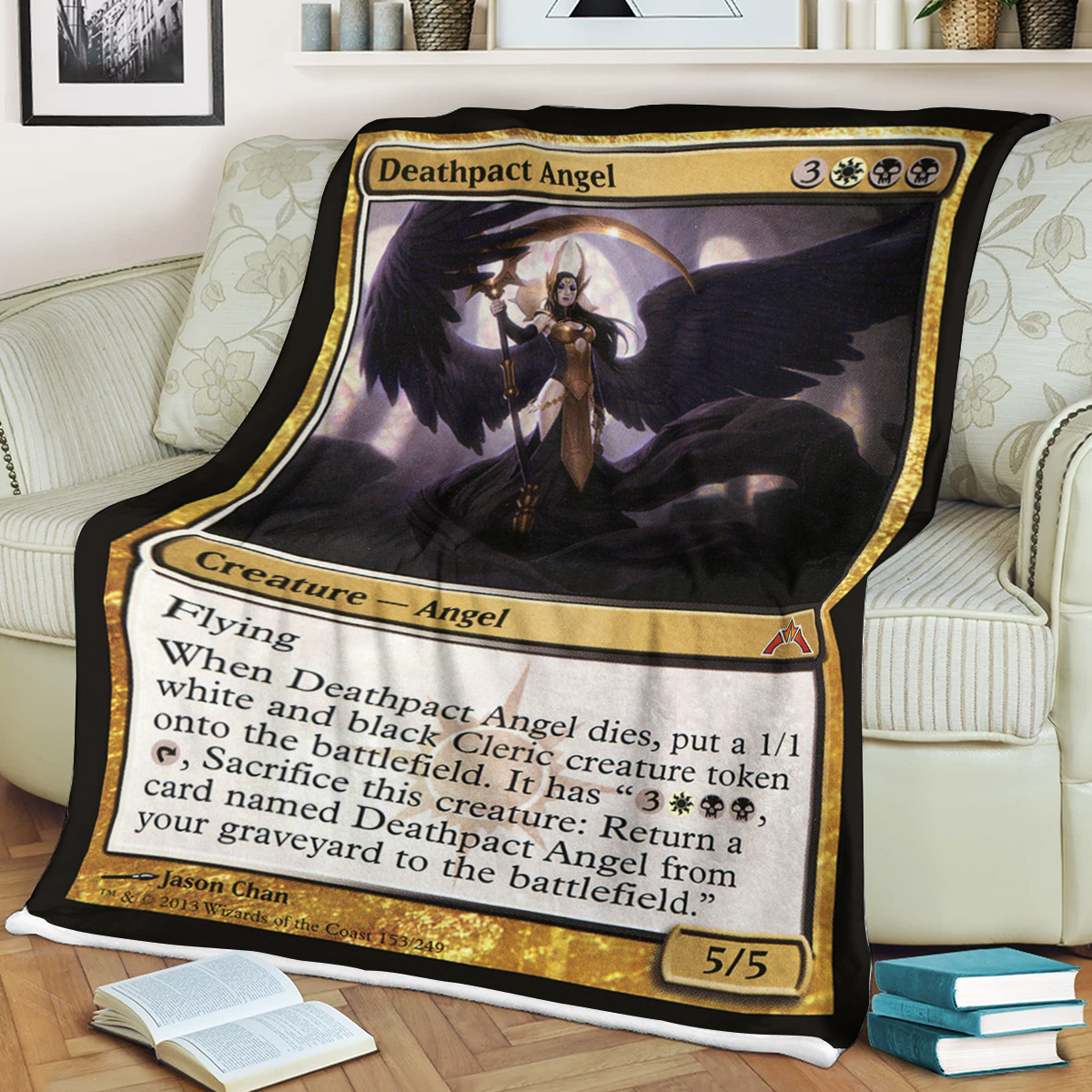 Game Mtg Magic The Gathering Deathpact Angel Blanket 2 Game Mtg Magic The Gathering Deathpact Angel Blanket 2