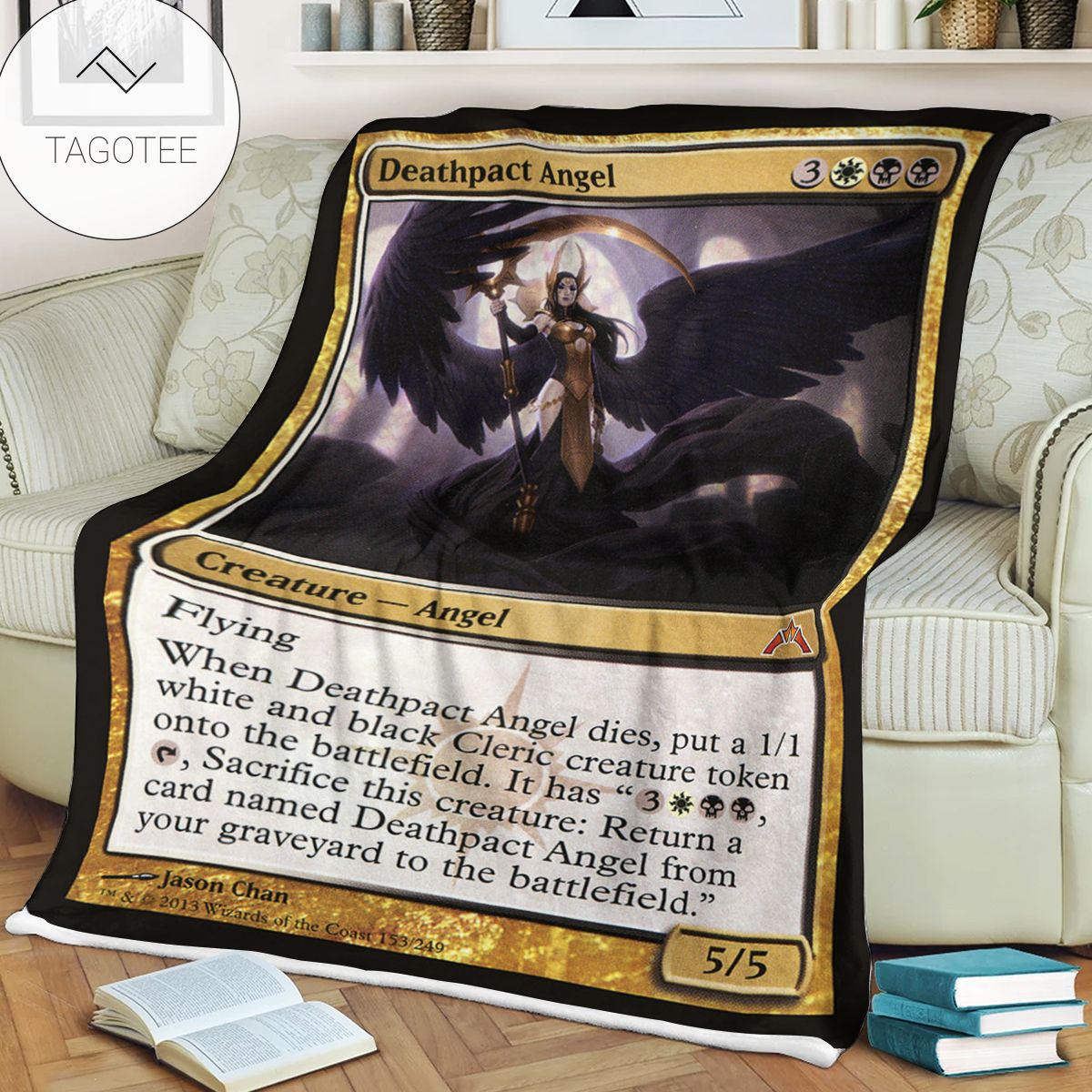 Game Mtg Magic The Gathering Deathpact Angel Blanket Game Mtg Magic The Gathering Deathpact Angel Blanket