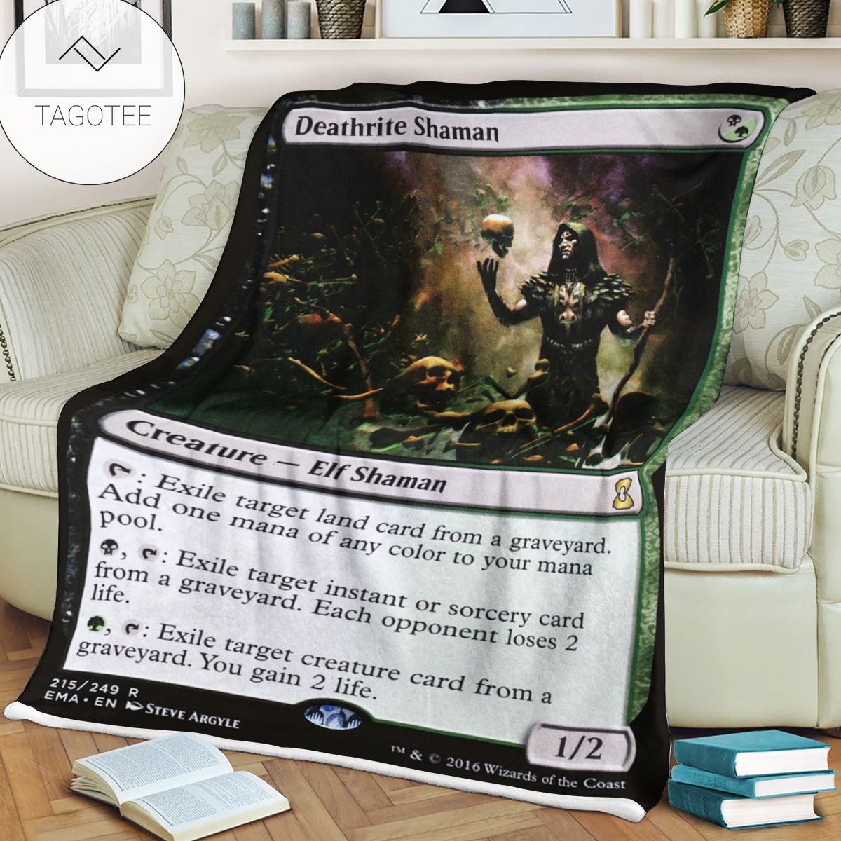 Game Mtg Magic The Gathering Deathrite Shaman Soft Blanket Game Mtg Magic The Gathering Deathrite Shaman Soft Blanket