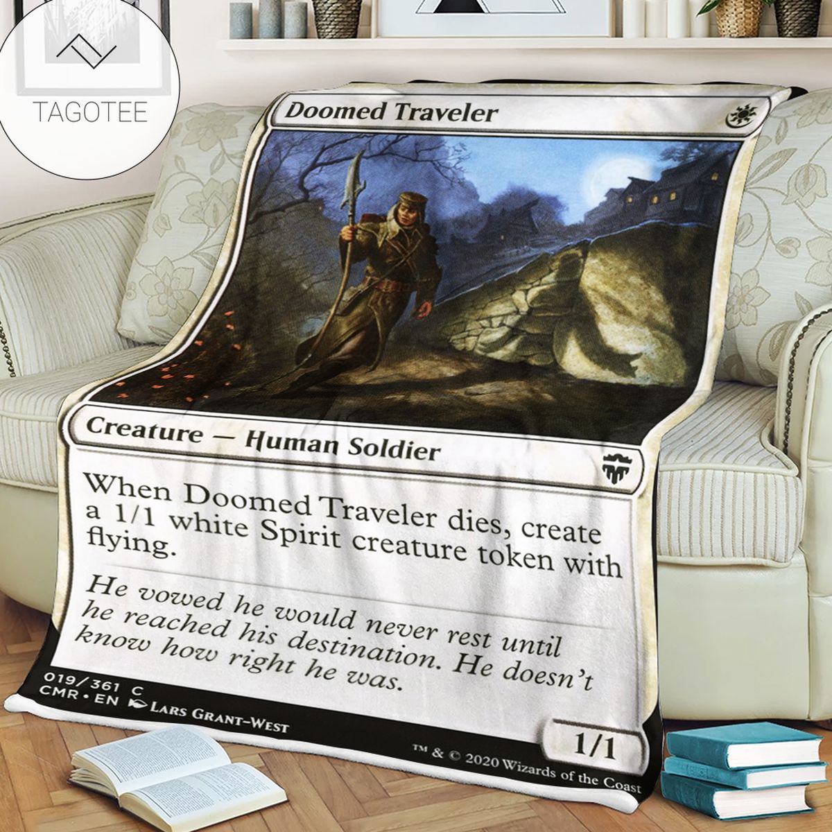 Game Mtg Magic The Gathering Doomed Traveler Blanket Tagotee Game Mtg Magic The Gathering Doomed Traveler Blanket Tagotee
