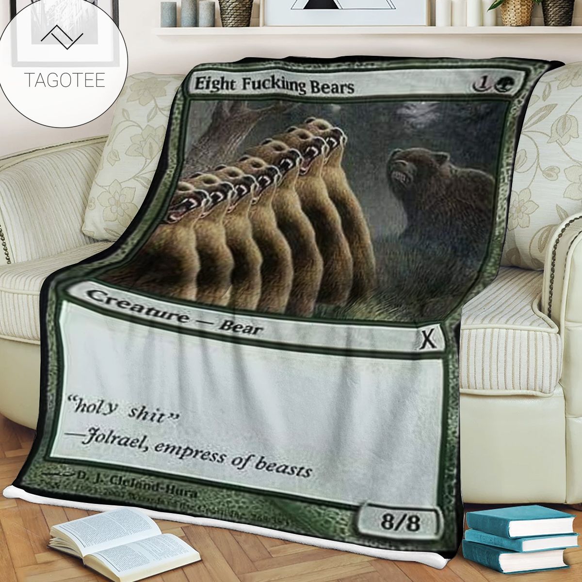 Game Mtg Magic The Gathering Eight F Bear Blanket Game Mtg Magic The Gathering Eight F Bear Blanket