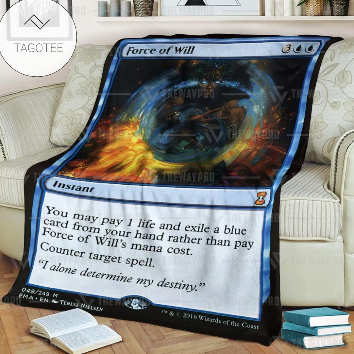 Game Mtg Magic The Gathering Force Of Will Custom Soft Blanket Tagotee Game Mtg Magic The Gathering Force Of Will Custom Soft Blanket Tagotee