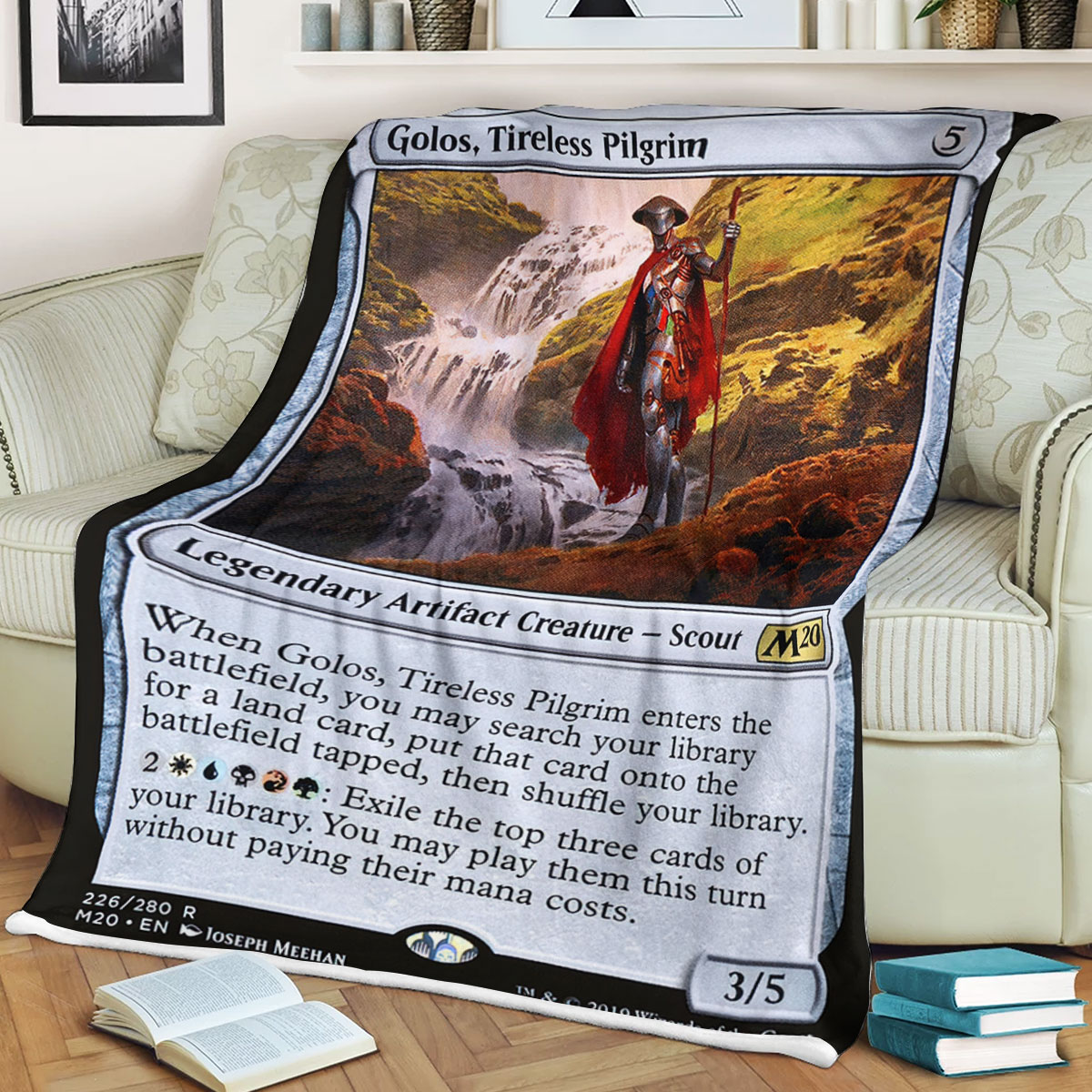 Game Mtg Magic The Gathering Golostireless Pilgrim Sherpa Blanket 2 Game Mtg Magic The Gathering Golostireless Pilgrim Sherpa Blanket 2