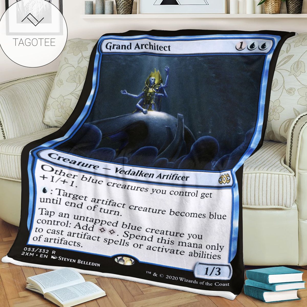 Game Mtg Magic The Gathering Grand Architect Blanket Game Mtg Magic The Gathering Grand Architect Blanket