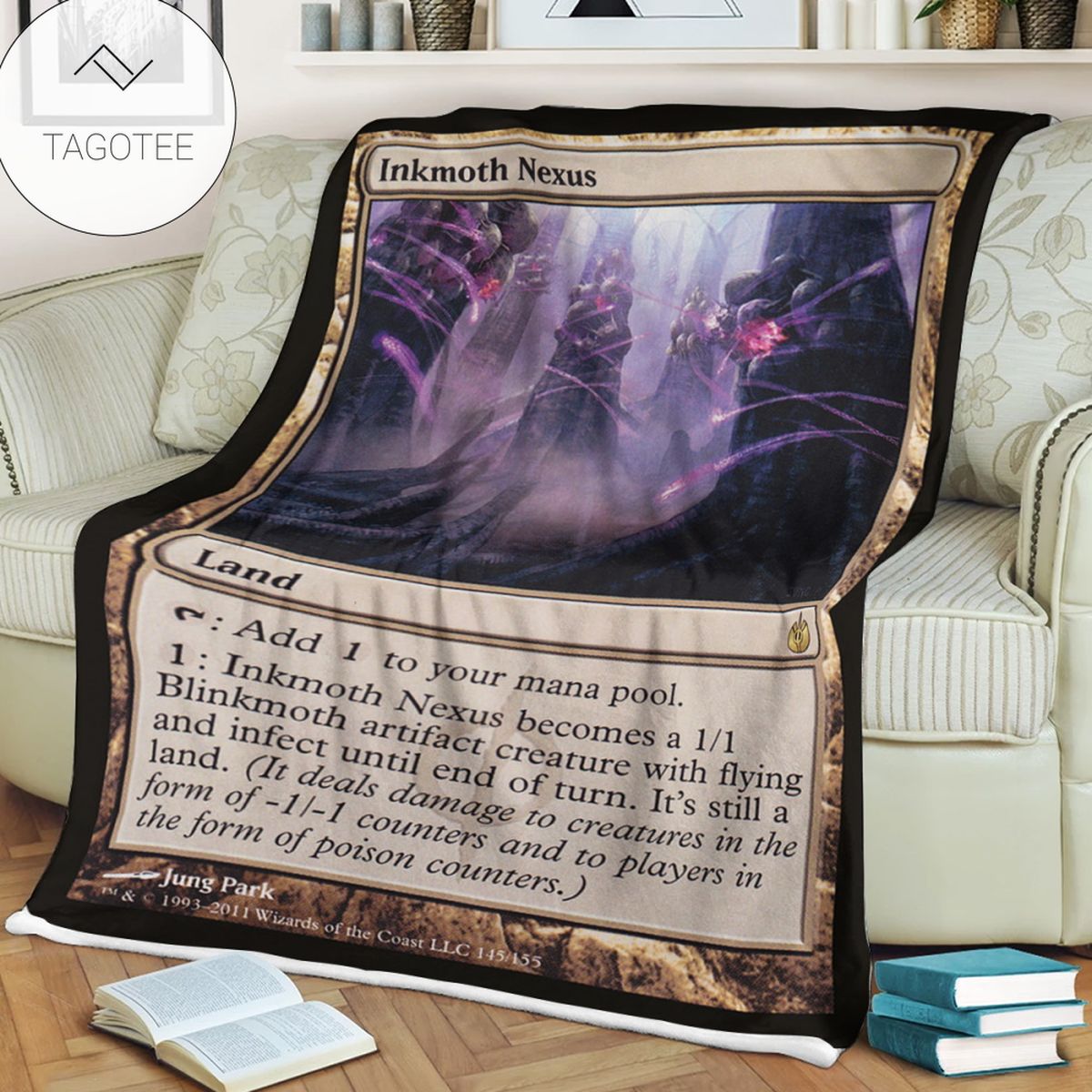 Game Mtg Magic The Gathering Inkmoth Nexus Blanket Game Mtg Magic The Gathering Inkmoth Nexus Blanket