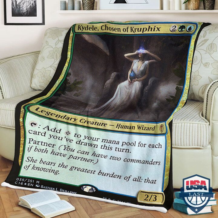 Game Mtg Magic The Gathering Kydele Chosenof Kruphix Sherpa Blanket 2 Game Mtg Magic The Gathering Kydele Chosenof Kruphix Sherpa Blanket 2