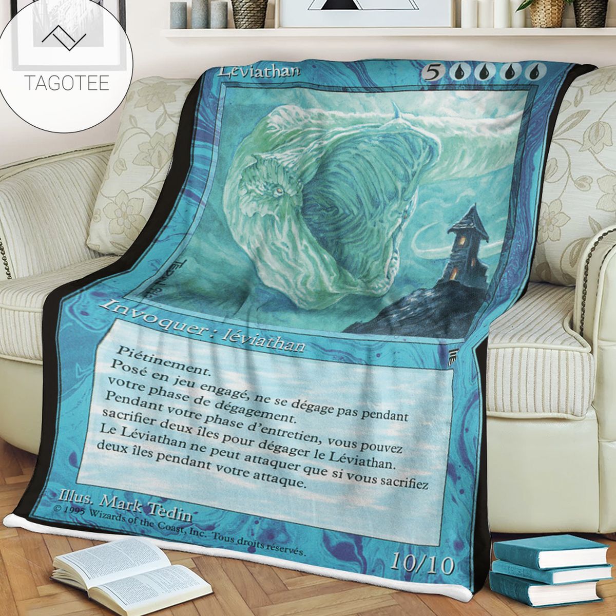 Game Mtg Magic The Gathering Leviathan Fleece Blanket Game Mtg Magic The Gathering Leviathan Fleece Blanket