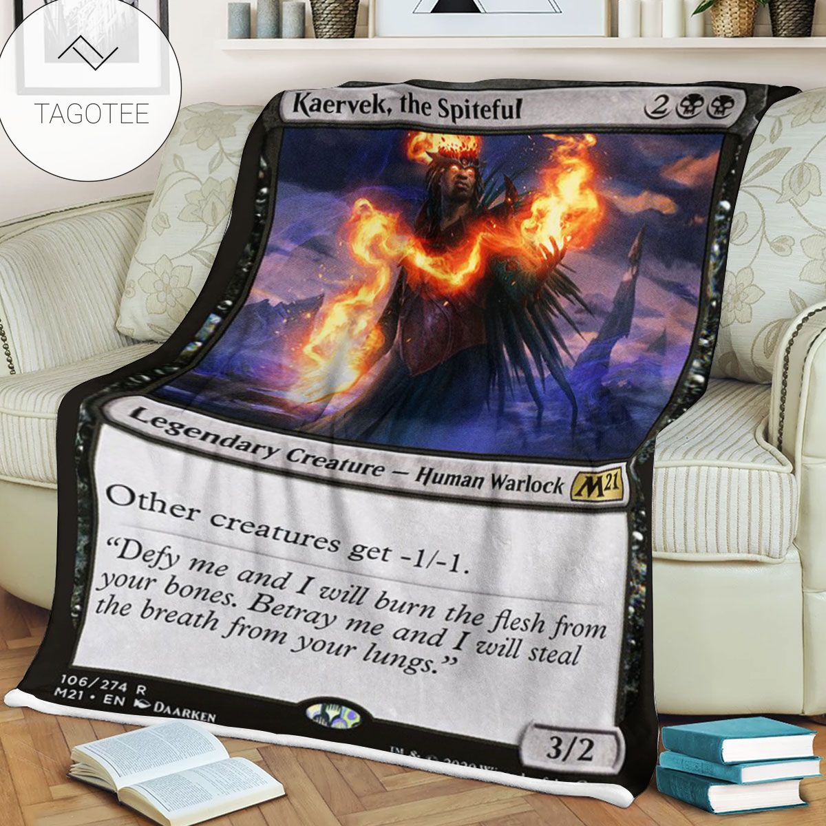 Game Mtg Magic The Gathering M21 106 Kaervek The Spiteful Fleece Blanket Game Mtg Magic The Gathering M21 106 Kaervek The Spiteful Fleece Blanket