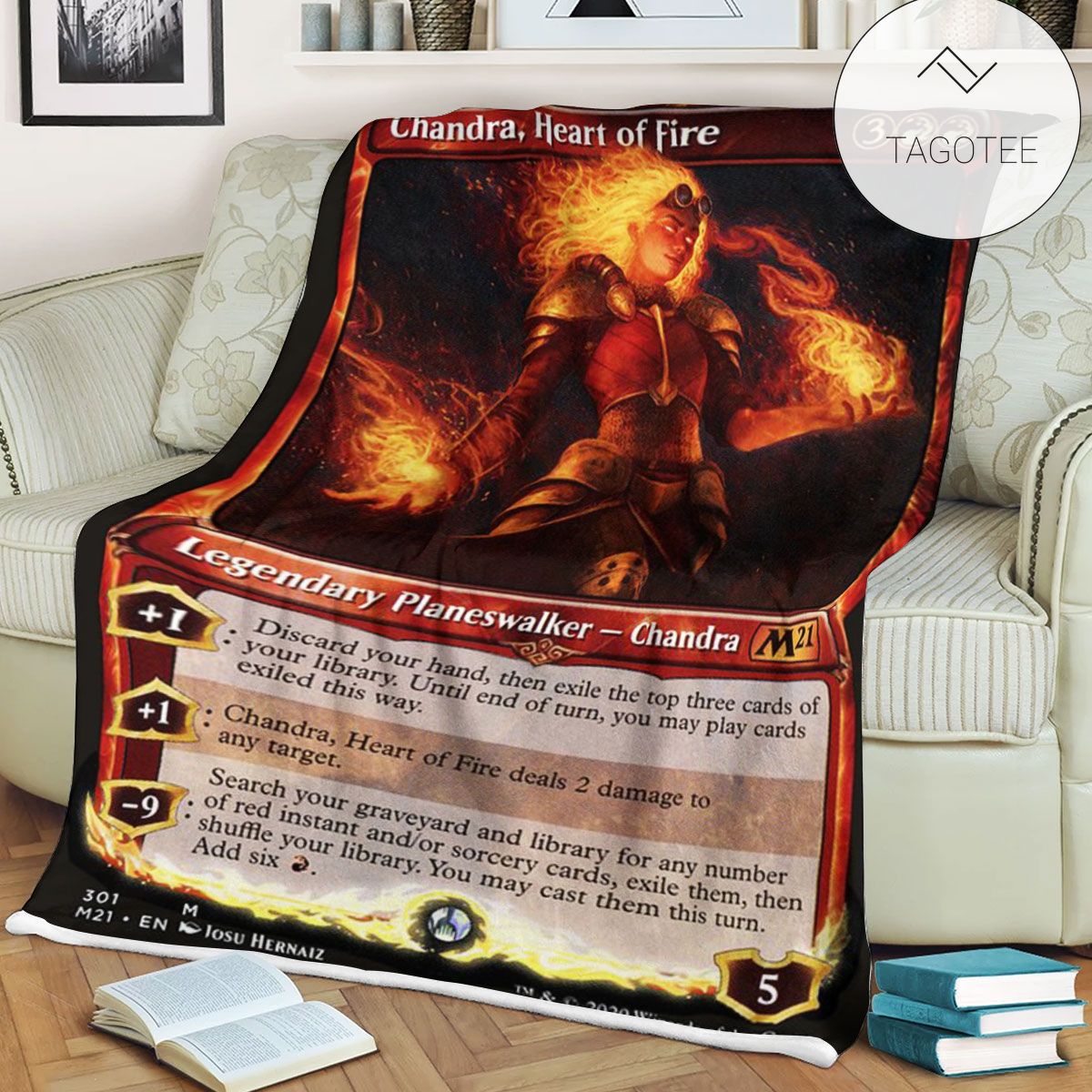 Game Mtg Magic The Gathering M21 301 Chandra Heart Of Fire Fleece Blanket Tagotee Game Mtg Magic The Gathering M21 301 Chandra Heart Of Fire Fleece Blanket Tagotee
