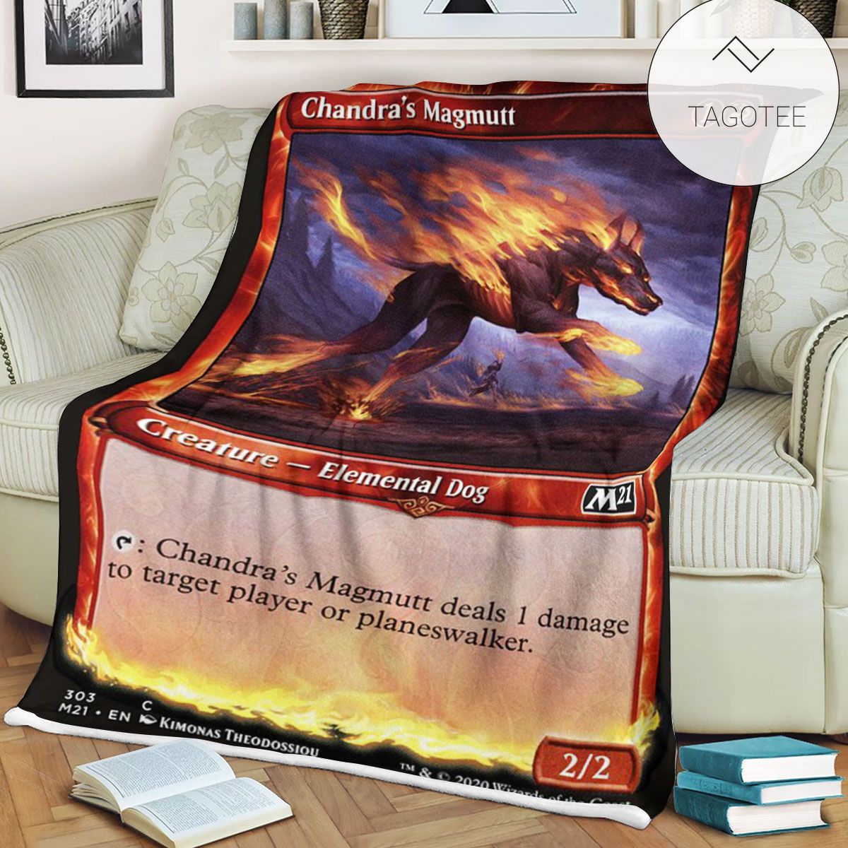 Game Mtg Magic The Gathering M21 303 Chandra S Magmutt Fleece Blanket Tagotee Game Mtg Magic The Gathering M21 303 Chandra S Magmutt Fleece Blanket Tagotee