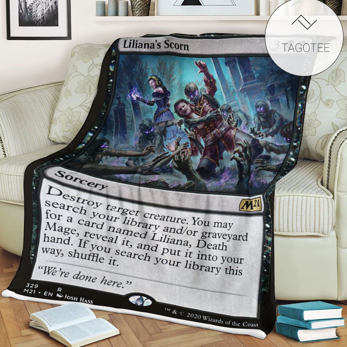 Game Mtg Magic The Gathering M21 329 Liliana S Scorn Fleece Blanket Tagotee Game Mtg Magic The Gathering M21 329 Liliana S Scorn Fleece Blanket Tagotee