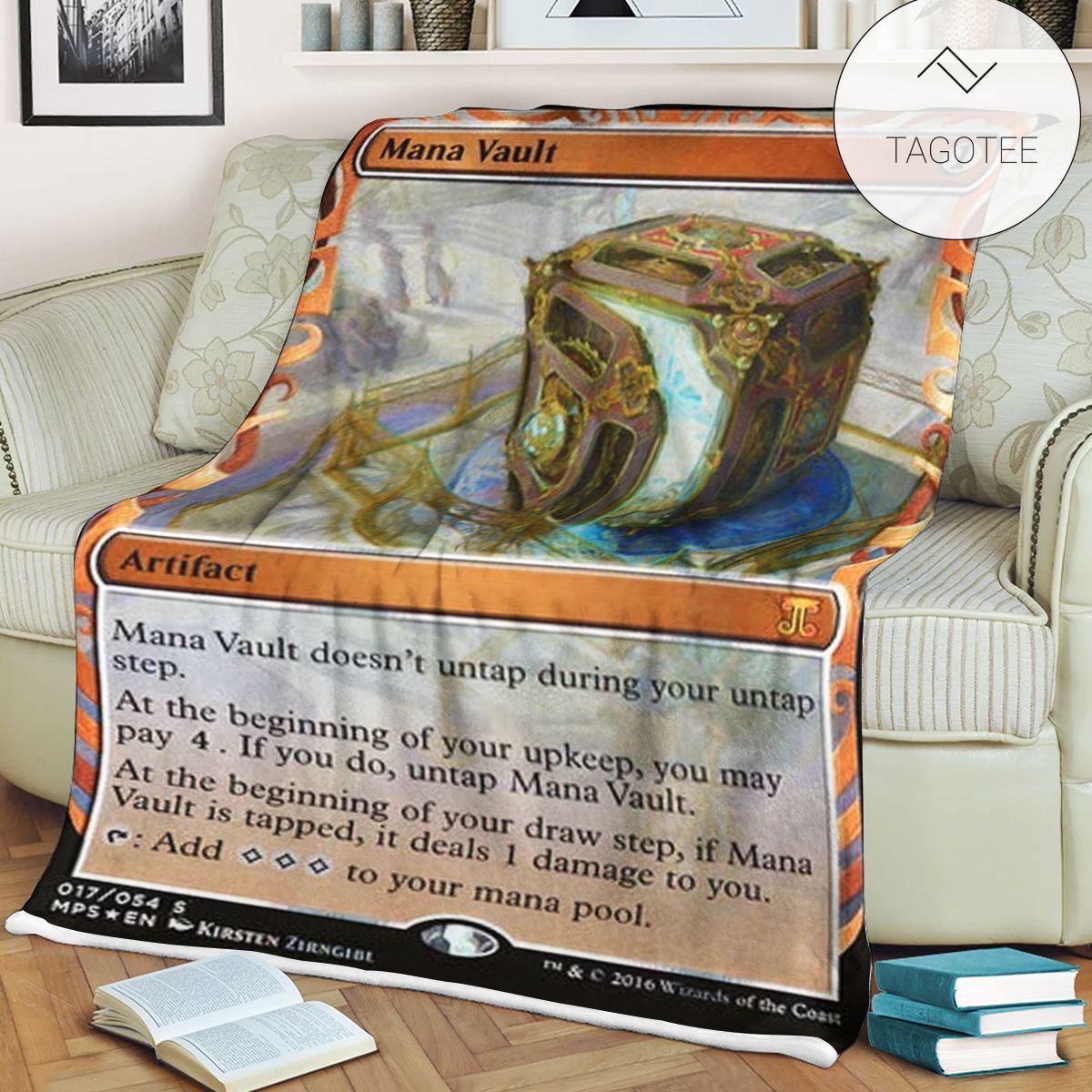 Game Mtg Magic The Gathering Mana Vault Kaladesh Inventions Blanket Tagotee Game Mtg Magic The Gathering Mana Vault Kaladesh Inventions Blanket Tagotee