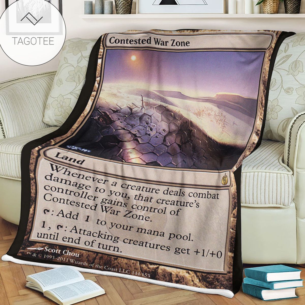 Game Mtg Magic The Gathering Mbs 144 Contested War Zone Fleece Blanket Game Mtg Magic The Gathering Mbs 144 Contested War Zone Fleece Blanket