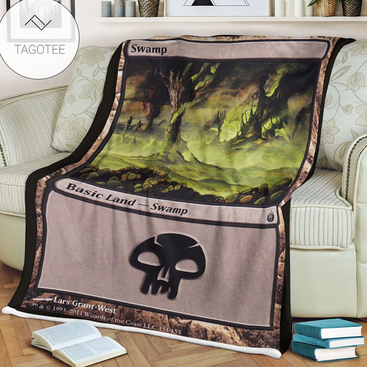 Game Mtg Magic The Gathering Mbs 151 Swamp Fleece Blanket Tagotee Game Mtg Magic The Gathering Mbs 151 Swamp Fleece Blanket Tagotee