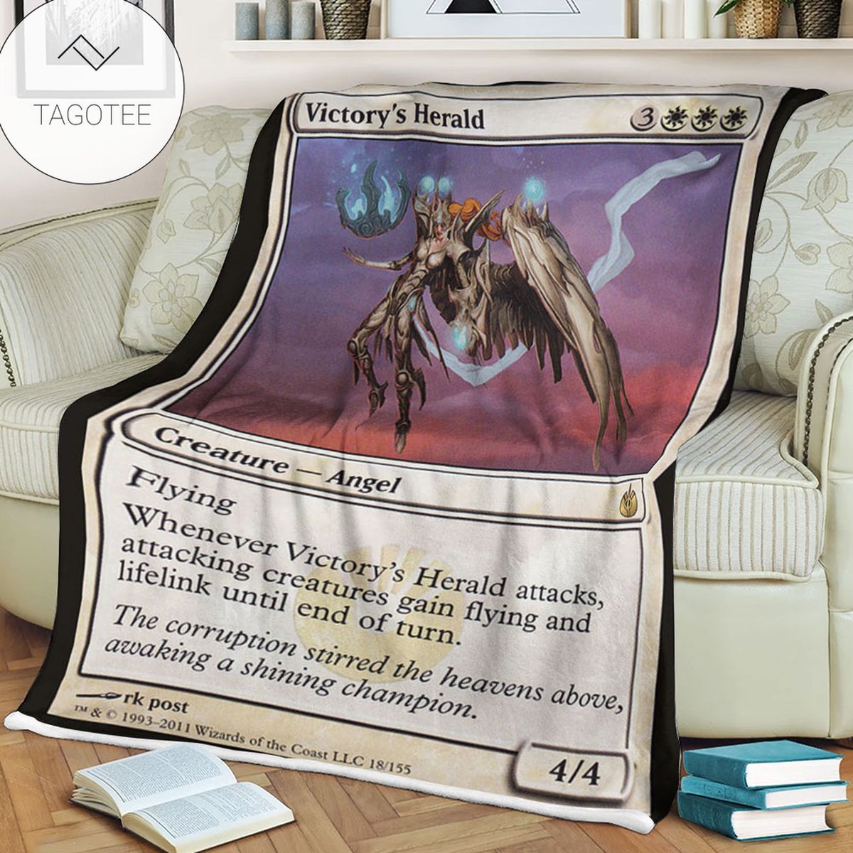 Game Mtg Magic The Gathering Mbs 18 Victory S Herald Fleece Blanket Game Mtg Magic The Gathering Mbs 18 Victory S Herald Fleece Blanket