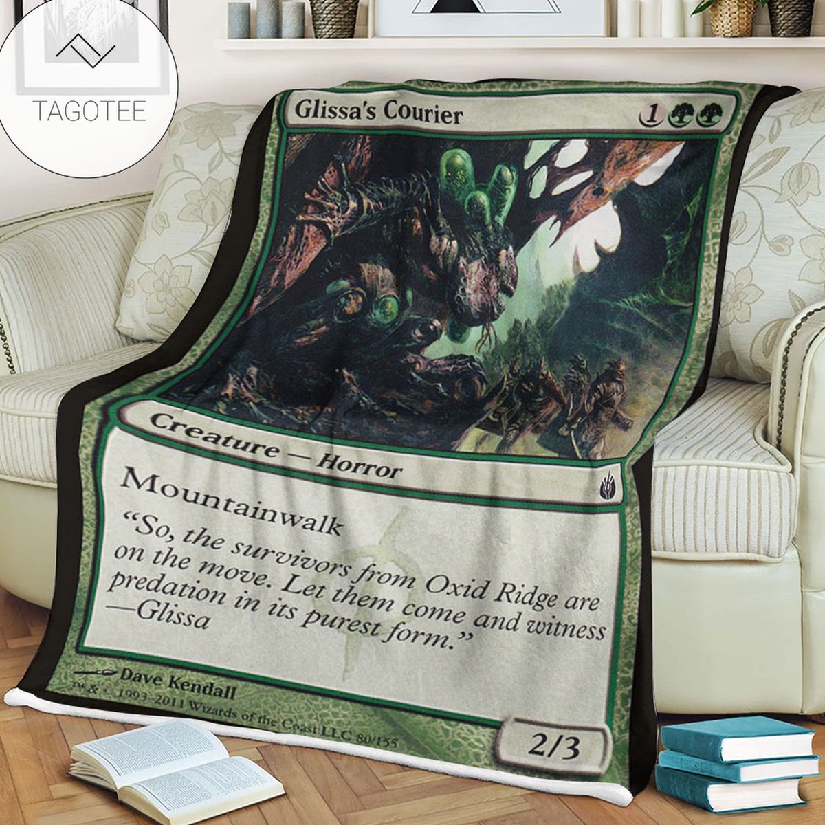 Game Mtg Magic The Gathering Mbs 80 Glissa S Courier Fleece Blanket Game Mtg Magic The Gathering Mbs 80 Glissa S Courier Fleece Blanket