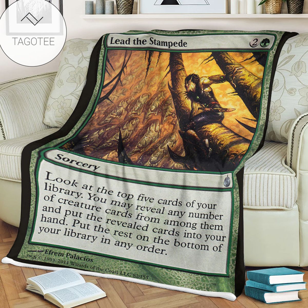 Game Mtg Magic The Gathering Mbs 82 Lead The Stampede Fleece Blanket Tagotee Game Mtg Magic The Gathering Mbs 82 Lead The Stampede Fleece Blanket Tagotee
