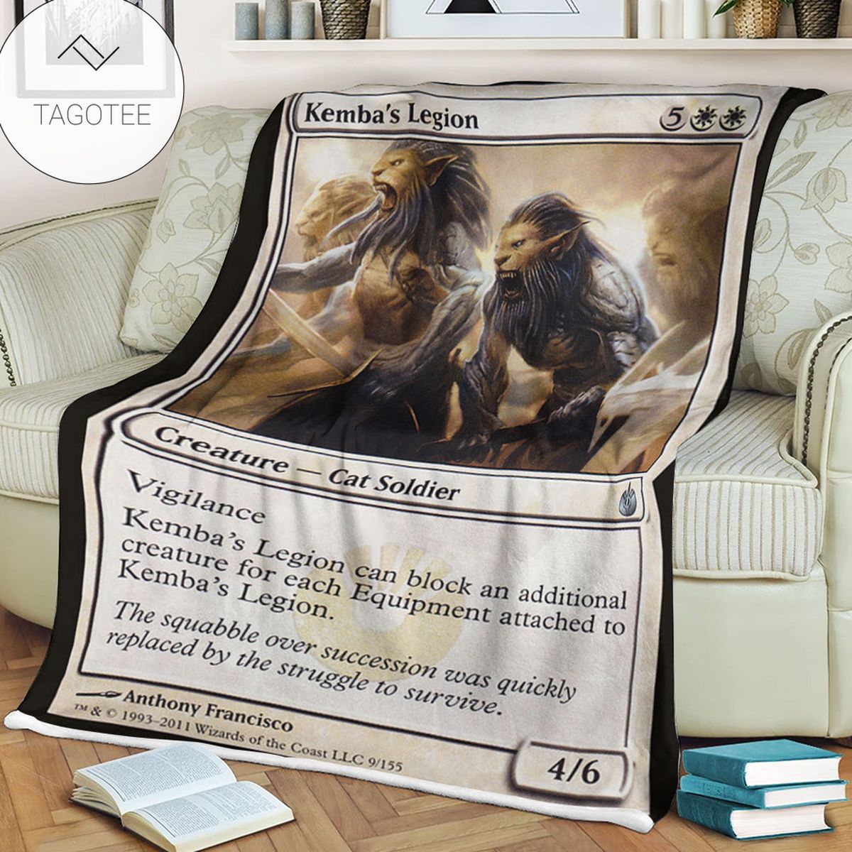 Game Mtg Magic The Gathering Mbs 9 Kemba S Legion Fleece Blanket Game Mtg Magic The Gathering Mbs 9 Kemba S Legion Fleece Blanket