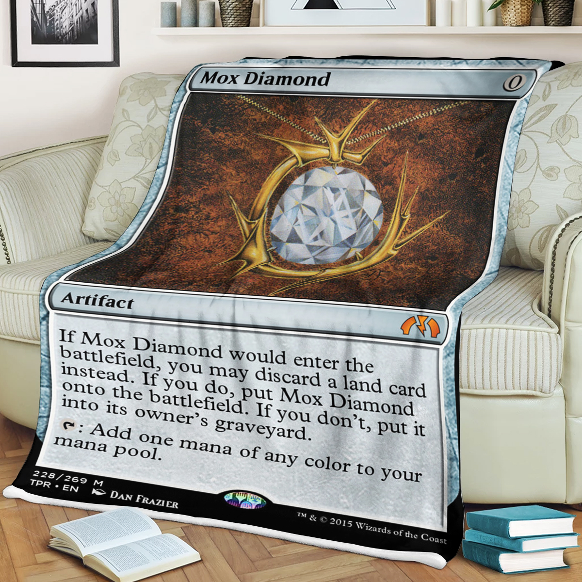 Game Mtg Magic The Gathering Mox Diamond Blanket 2 Game Mtg Magic The Gathering Mox Diamond Blanket 2