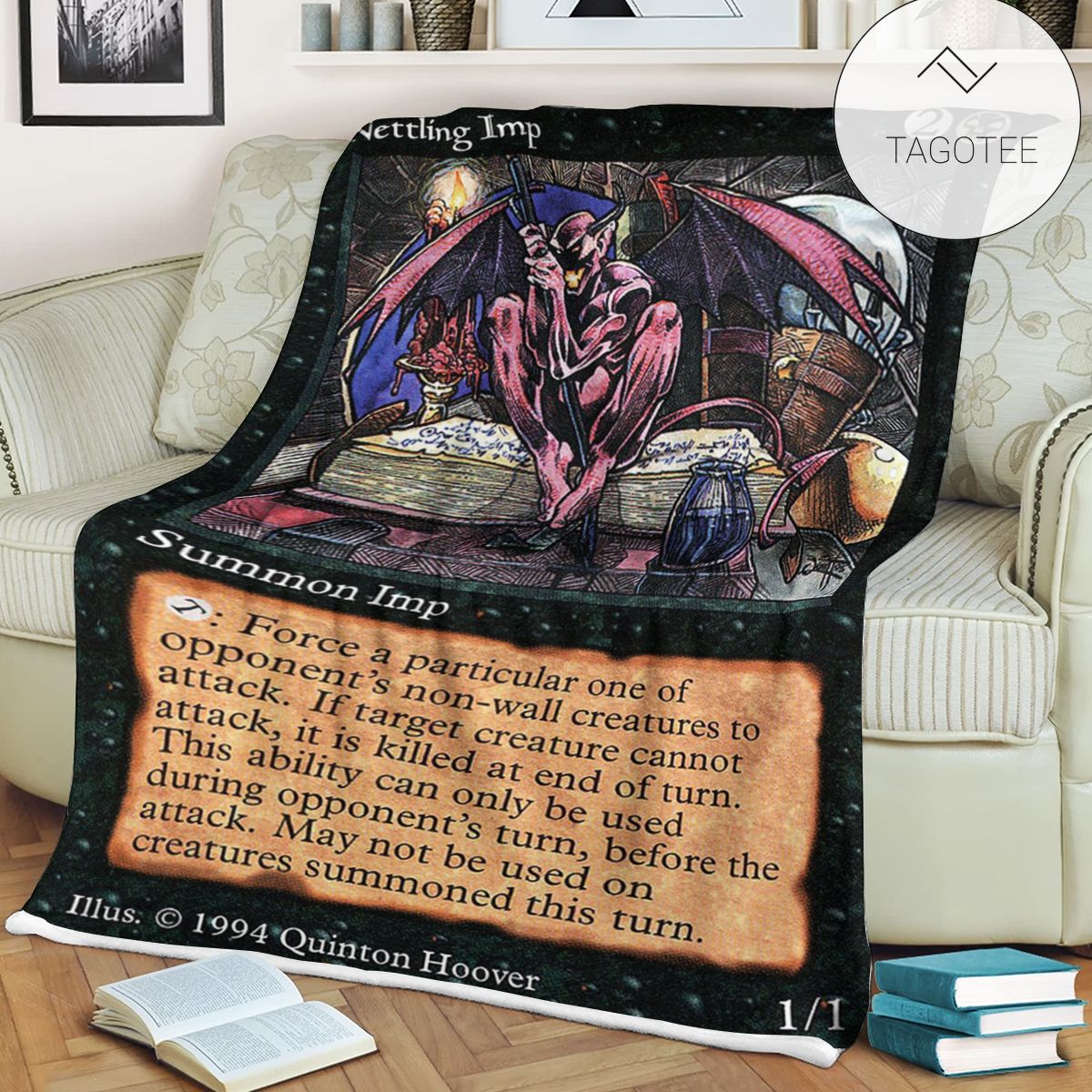 Game Mtg Magic The Gathering Nettling Imp Blanket Game Mtg Magic The Gathering Nettling Imp Blanket