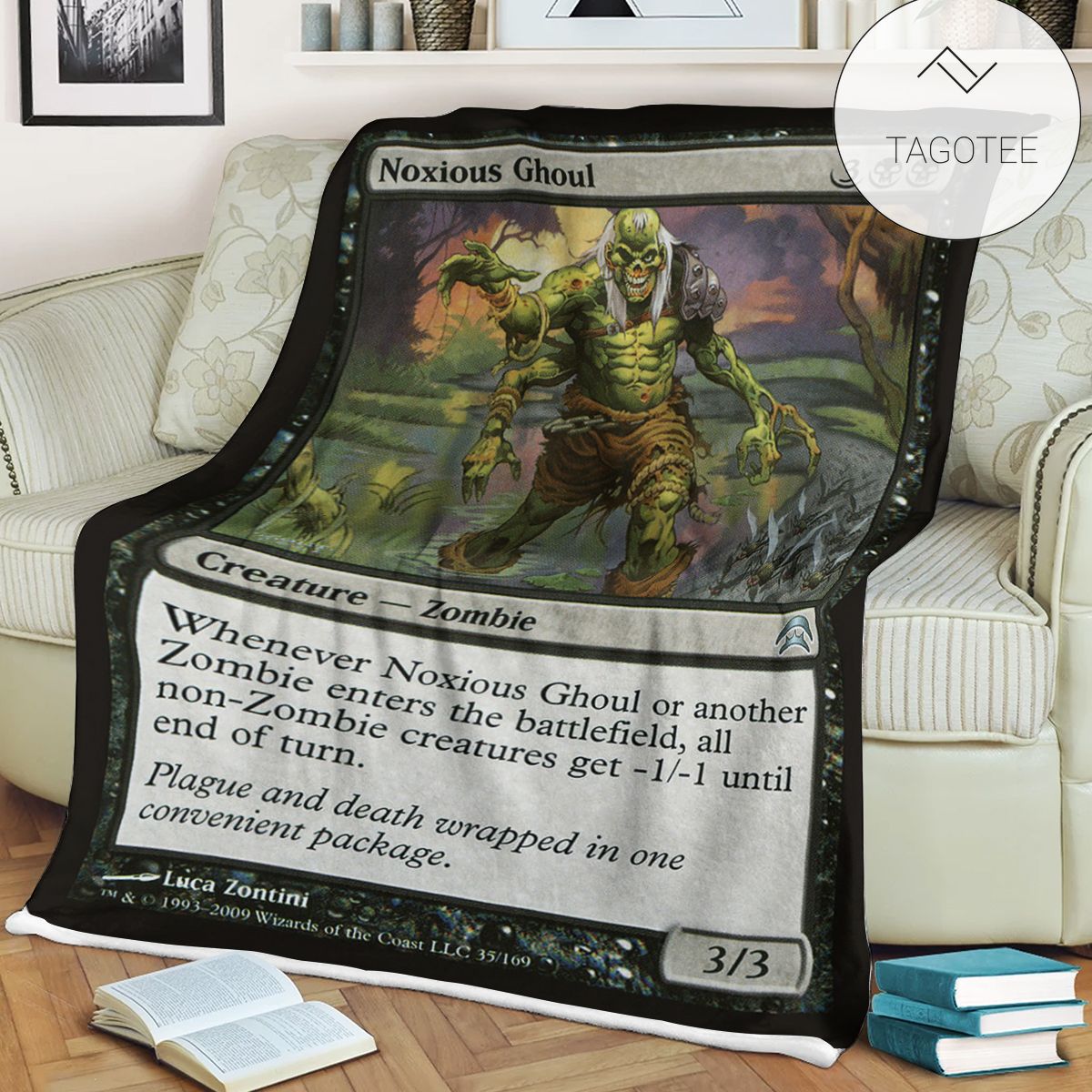Game Mtg Magic The Gathering Noxious Ghoul Blanket Game Mtg Magic The Gathering Noxious Ghoul Blanket
