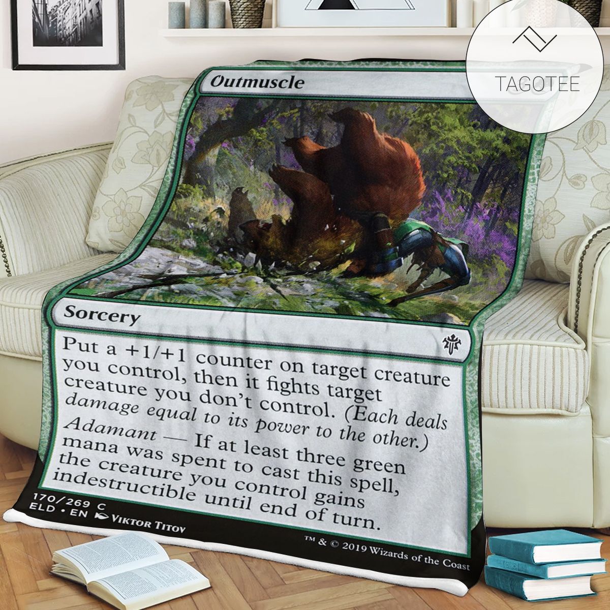 Game Mtg Magic The Gathering Outmuscle Blanket Game Mtg Magic The Gathering Outmuscle Blanket
